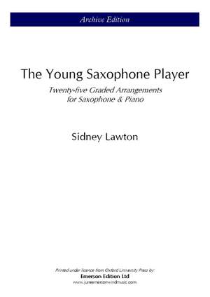 Lawton, S: Young Saxophone Player