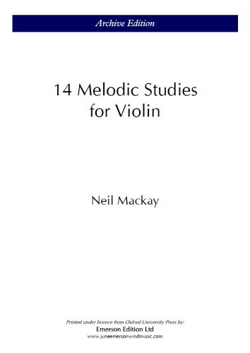 Mackay, N: 14 Melodic Studies