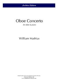 Mathias, William: Concerto for oboe