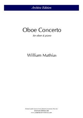 Mathias, William: Concerto for oboe