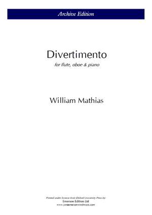Mathias, William: Divertimento Op.24