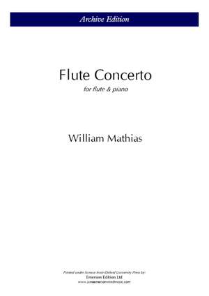 Mathias, William: Flute Concerto