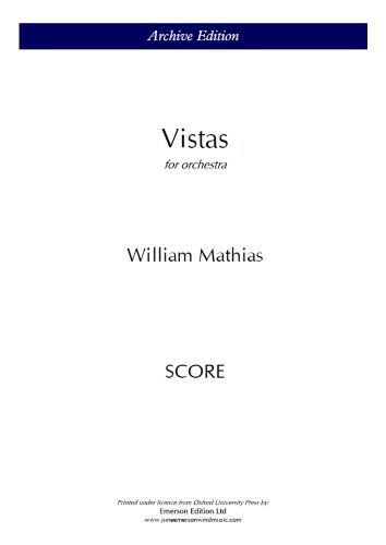 Mathias, William: Vistas