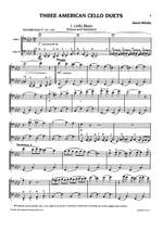 Minsky, A: Three American Cello Duets Product Image