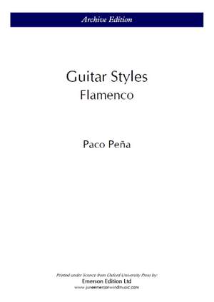 Pena, P: Guitar Styles Flamenco