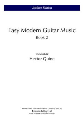 Quine, H: Easy Modern Guitar Music Bk.2