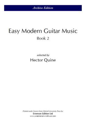 Quine, H: Easy Modern Guitar Music Bk.2