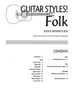 Renbourn, J: Guitar Styles Folk Product Image