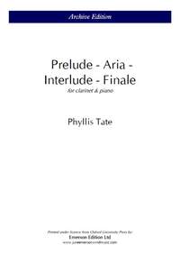 Tate, P: Prelude Aria Interlude Finale