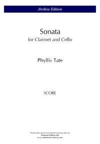 Tate, P: Sonata For Clarinet & Cello