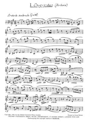 Vaughan Williams, Ralph: Household Music (Alto Sax Alternative For Viola)