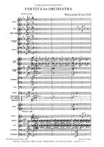 Walton, William: Partita For Orchestra Product Image