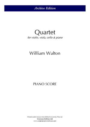 Walton: Piano Quartet / String Quartet: Amazon.pl: Płyty CD