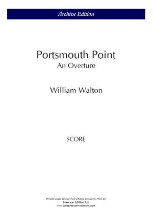 Walton, William: Portsmouth Point (Orchestra Score)