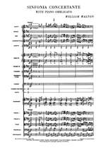 Walton, William: Sinfonia Concertante (Study Score) Product Image