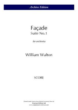 Walton, William: Facade Suite No. 1 (Score)