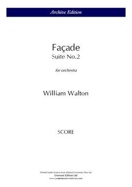 Walton, William: Facade Suite No.2 (Study Score)