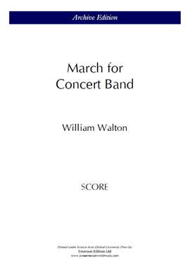 Walton, William: March for Concert Band