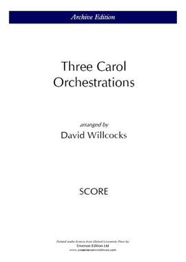 Willcocks, David: Three Carol Orchestrations