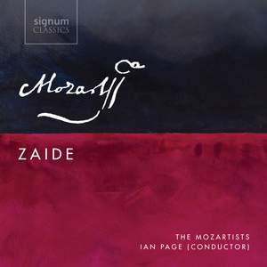 Mozart: Zaïde, K344 Product Image