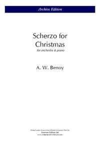 Benoy, Arthur William: Scherzo For Christmas (Piano part)