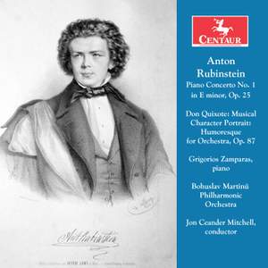 Rubinstein: Piano Concerto No. 1 in E Minor, Op. 25 & Don Quixote, Op. 87 Product Image