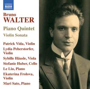Bruno Walter: Piano Quintet in F sharp minor