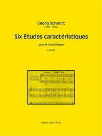 Schmitt, G: Six Etudes Caracteristiques