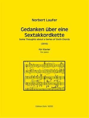 Laufer, N: Some Thoughts about a Series of Sixth Chords