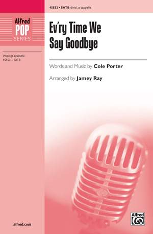 Cole Porter: Ev'ry Time We Say Goodbye