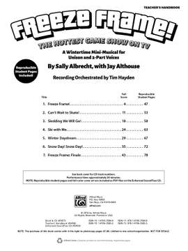 Sally K. Albrecht/Jay Althouse: Freeze Frame!