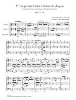 Brunetti, Gaetano: 6 Trios für 2 Violinen und Violoncello - Trios 3 und 4  L. 105/106 Product Image