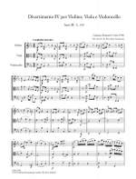 Brunetti, Gaetano: 6 Divertimenti für Violine, Viola und Violoncello - Divertimenti 4 bis 6  L. 130-132 Product Image