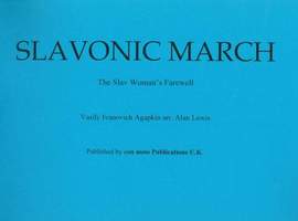 Slavonic March, score only
