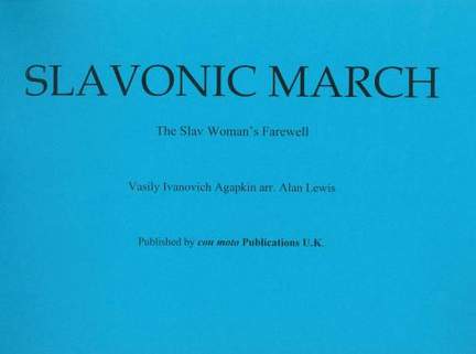 Slavonic March, score only