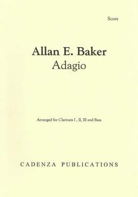 Adagio, for Clarinet Quartet