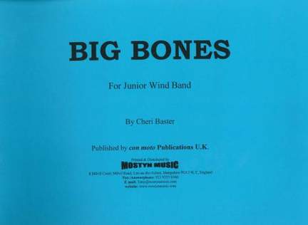Big Bones, score only