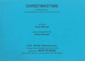 Christmastime, brass band score only