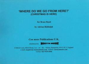 Christmas is Here, brass band score only