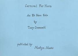 Carnival for Horn with brass band, set