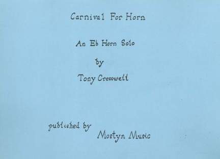 Carnival for Horn with brass band, set