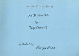 Carnival for Horn with brass band, score only