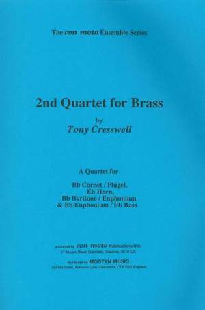 Second Quartet for Brass, score only