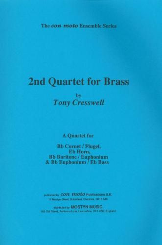 Second Quartet for Brass, score only