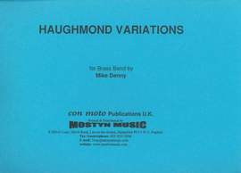 Haughmond Variations, brass band score only