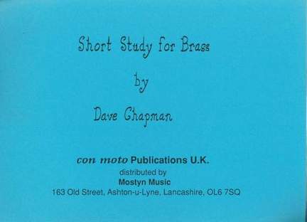 Short Study for Brass, set