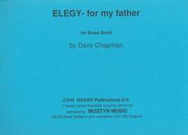 Elegy, brass band score only
