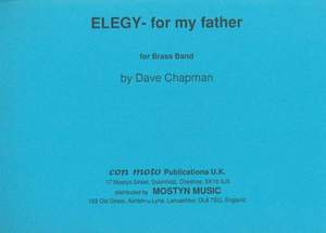 Elegy, brass band score only