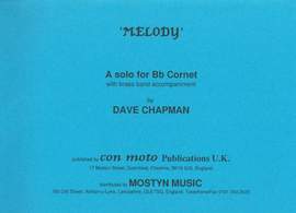 Melody, Bb Cornet solo with brass band, set