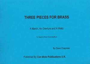 Three Pieces for Brass, score only